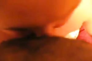 Cute BBW neighbour doxy sucks my bbc and swallows it all