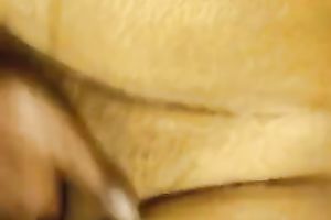 My overweight horny white wife lets me play with her rock hard cunt and large scoops