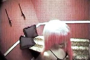 Crazy pink-haired hooker is desirous to take a ride on my dick