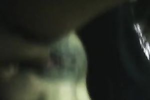 Spreading my wife's fur pie lips apart for u to have a fun