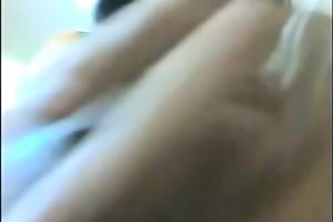 Big breasted swarthy camgirl showing off her biggest boobs