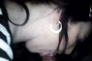 Horny brunette hair gives me a nice fellatio in hot POV video