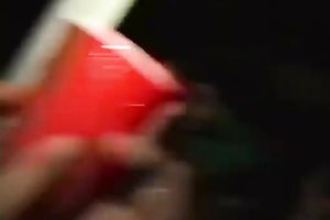 Crazy non-professional honey gets her twat properly drilled at a party