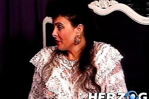 Petite brunette hair rims the backdoor of her milf girlfriend