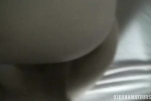 Mu luxurious busty honey receives drilled until I cum on her large melons