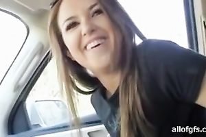 This spruce golden-haired nympho is willing to engulf penis anywhere