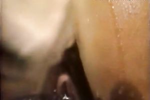 Bunch of horny men invaded taut kitty of brunette sex pot