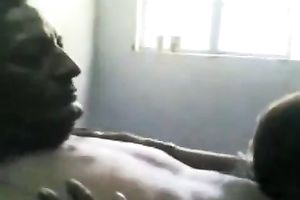 Filthy Indian doxy gets drilled missionary style previous to humping hard 10-Pounder on top