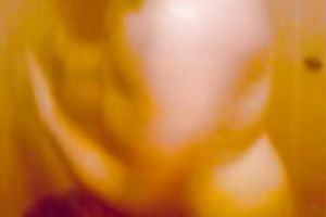 Hot homemade solo with my fat BBC slut washing her cookie in the shower