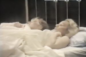 Two cuddly blonde chicks take up with the tongue and engulf every other teats