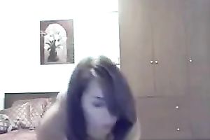 Terrific web livecam solo with me demonstrating my curvy body