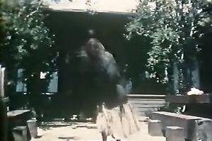 The group of slutty naked girls go wild in the pool