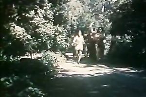 The group of slutty naked girls go wild in the pool