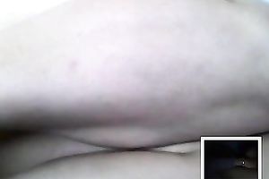 Amateur hussy toys her holes for me in front of a webcam