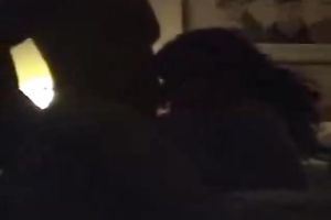 Lustful non-professional woman shows her cock-sucking skills to a dude