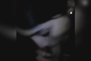 Sweetheart gives me head in the black room and acquires facialized