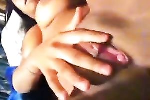 Divine Indian princess pokes her shaved cunny with vibrator