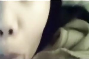 Stunning POV with my Asian paramour working on my shaft