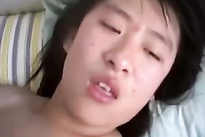 My Asian GF lets me finger her fur pie and gives me a oral-stimulation