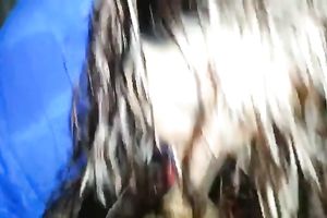 Brunette fattie works on my pecker untill it explodes with sex cream