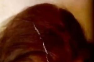 My cum-addicted girlfriend sucks my cock until that babe receives a facial