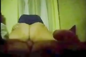 Fat bottomed harlot is riding my prick in cowgirl position