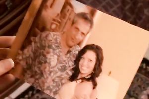 Wanton golden-haired mamma blows yummy hard cock with passion