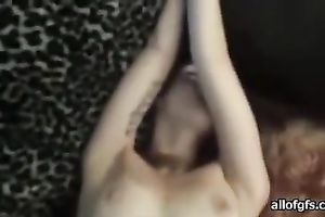 This pretty miniature skank can't live without it in each position