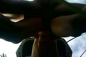 Raunchy and barefaced girlfriend asks me to gangbang her in the butt