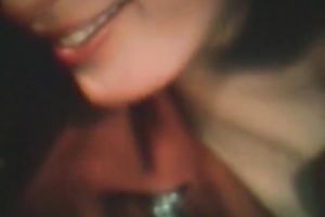 Sweet blondie gives head to her boss and kisses her GF