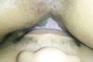 Wild Asian sweetheart acquires her cooter licked and team-fucked with thick shlong