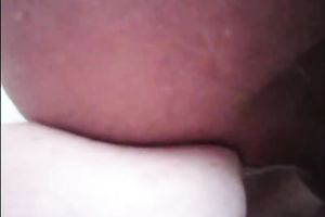 Petite college bitch gives me rimjob, cook jerking and takes facial