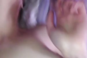 Playing smutty games with an dilettante dark brown slut