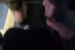 Secretly touching the feet of sexy babe with my own