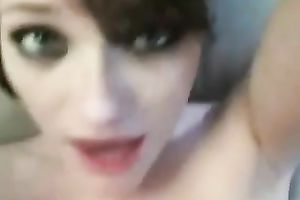 Divine dark brown receives drilled and facialed by me in POV episode