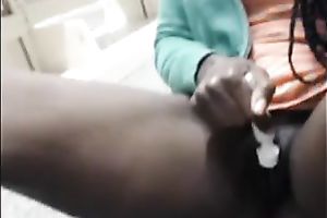 Amateur black college cheating wife chats with me on cam in the library