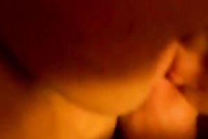 Homemade clip with me fingering and fucking my obese wife's bawdy cleft