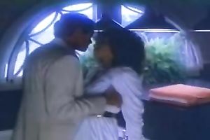 White feverish man fucks dark kitty of his hawt girlie in mish pose