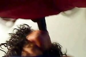 My large dark wang is a worthwhile training tool for this swarthy white bitch