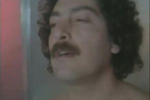 Trashy blond doxy sucks three hard pecker in group sex session