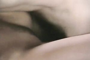 A fellow is spying on a three-some having obscene fuck in the office