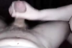 My dark-haired GF with large milk cans gives me one hell of a tugjob