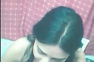 Beautiful brunette hair lalin girl on web camera feels sexually excited and wild