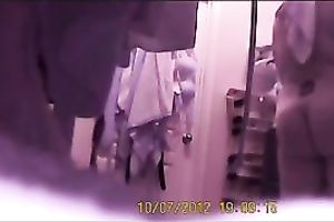 Spying on sexy overweight Married slut getting exposed in her changing room