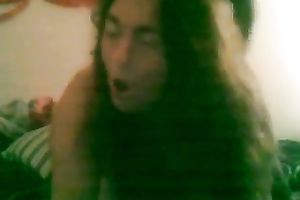 The fat whore I am screwing from the back loves it large and dark