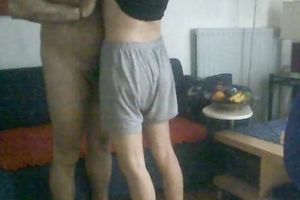 Yummy Latina mother I'd like to fuck black cock sluts blows me and swallows the load