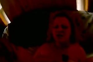 This trashy woman is actually into having sex in missionary position