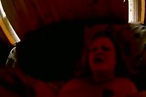 This trashy woman is actually into having sex in missionary position