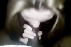 Horny dark brown co-worker can not take her lips off my BBC in POV video