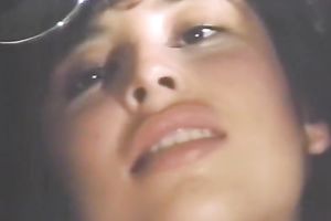 Raunchy dude bonks brunette hair and blond 3some sex clip